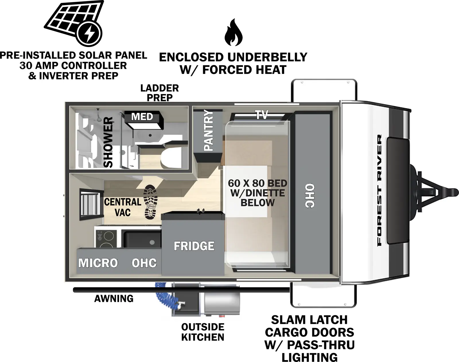 Ibex 16RKB Floorplan